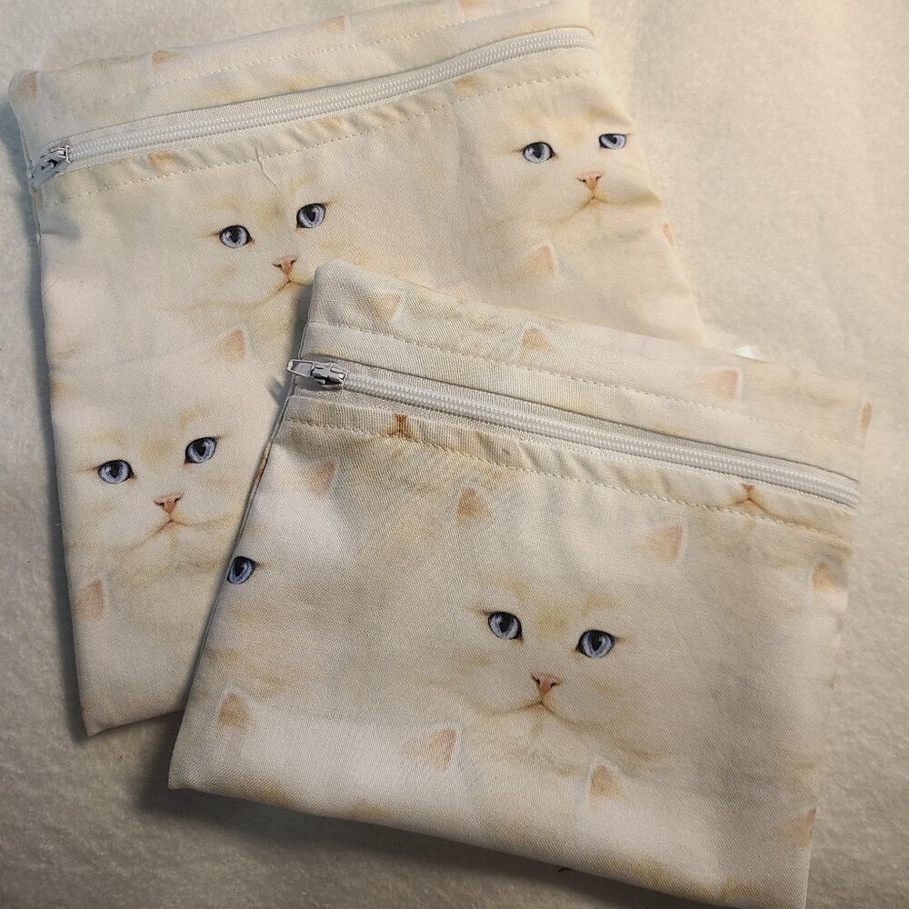 Reusable Sandwich and Snack Bag Set